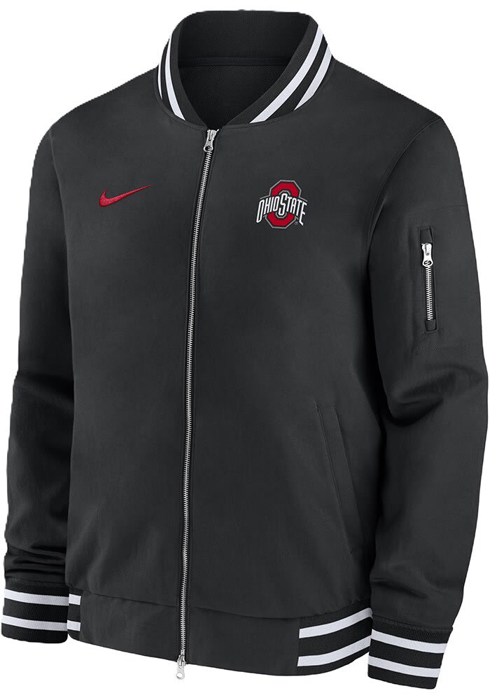 ★NIKE NCAA オハイオ州立大 プロコンバットジャージ Ohio State Buckeyes Sideline Coach Men's Nike Dri-FIT