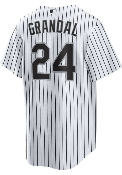 Yasmani Grandal Chicago White Sox Mens Replica Home Jersey - White