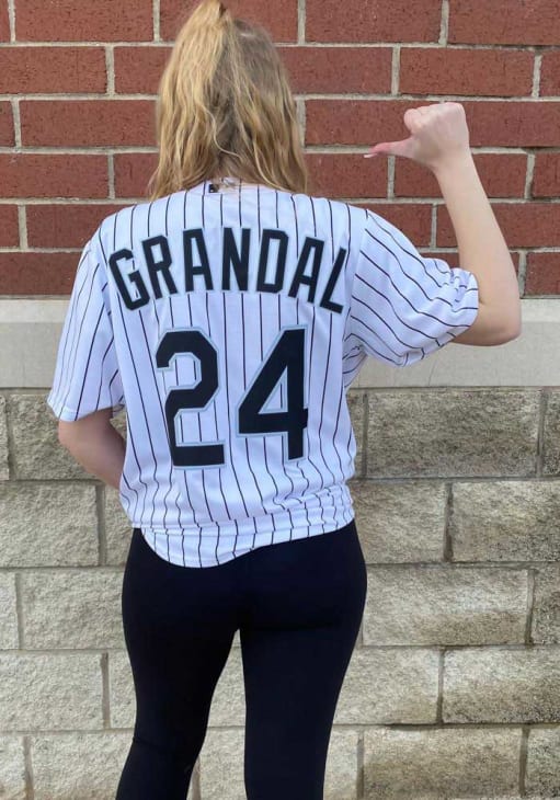 Yasmani Grandal Chicago White Sox Mens Replica Home Jersey - White