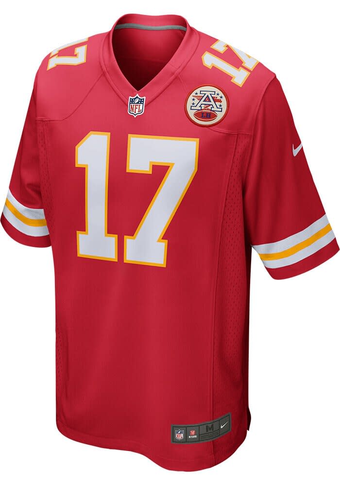 Mecole Hardman Kansas City Chiefs Red Home Game Jersey - 17320997