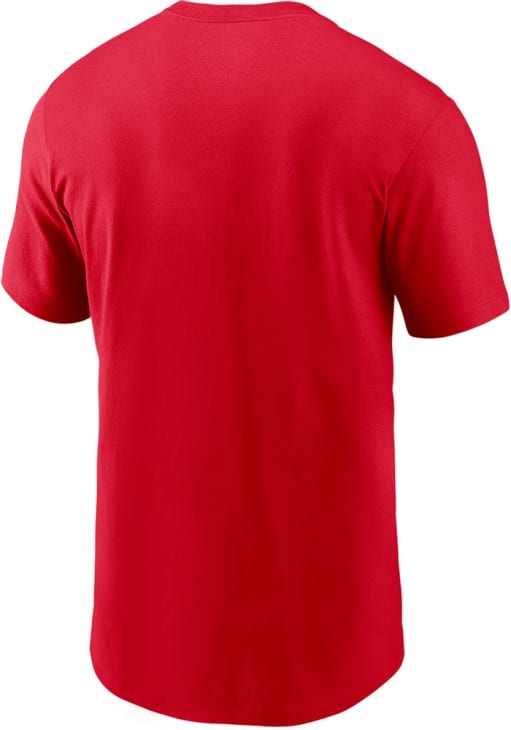 Nike Ohio State Buckeyes Red Seasonal State Short Sleeve T Shirt
