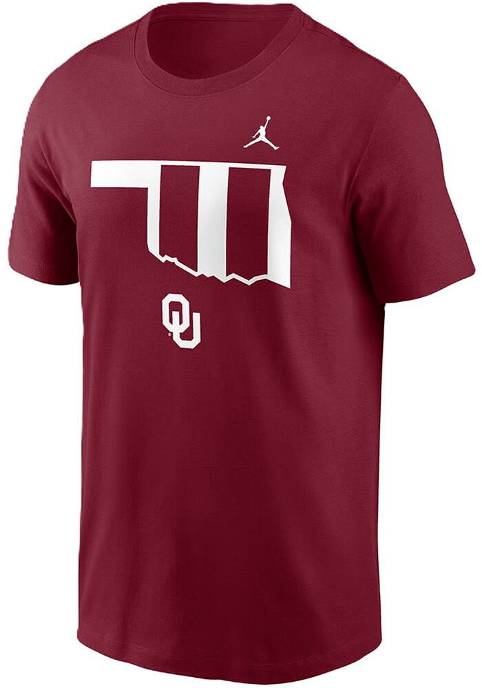 crimson jordan 1 shirt