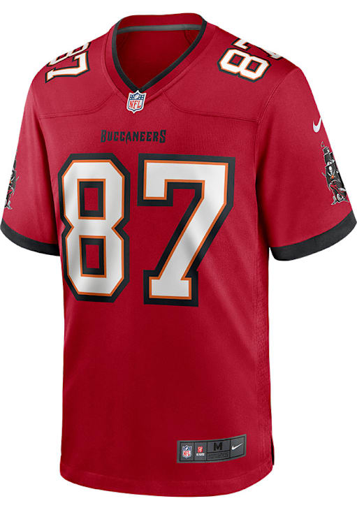 Rob Gronkowski Tampa Bay Buccaneers Red Home Game Jersey 17321034