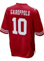 Jimmy Garoppolo San Francisco 49ers Nike Home Game Football Jersey - Red