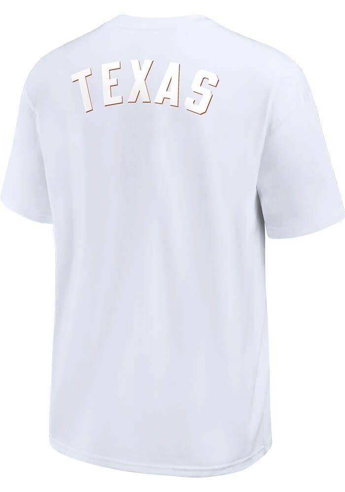 Nike Texas Longhorns WHITE Max90 Short Sleeve T Shirt - 173210379