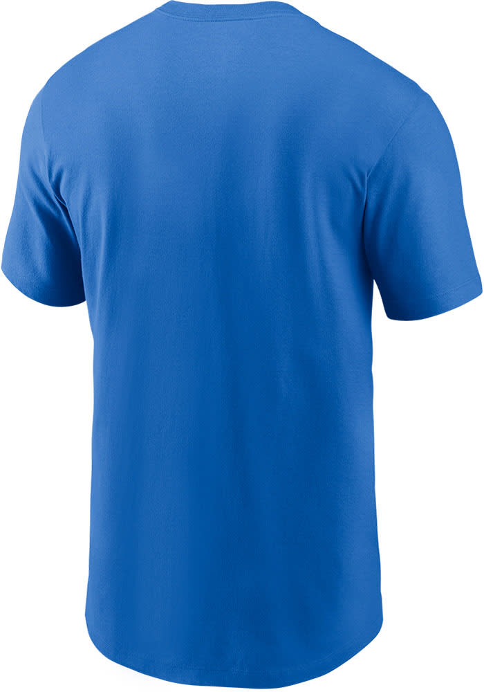 Nike BLUE UCLA Bruins Jordan Cotton Logo Short Sleeve T