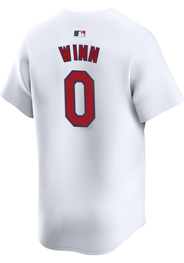 Masyn Winn St Louis Cardinals Mens White Home 2024 Limited