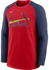 Main image for Nike St Louis Cardinals Mens Red Crew Top Pregame Long Sleeve Sweatshirt