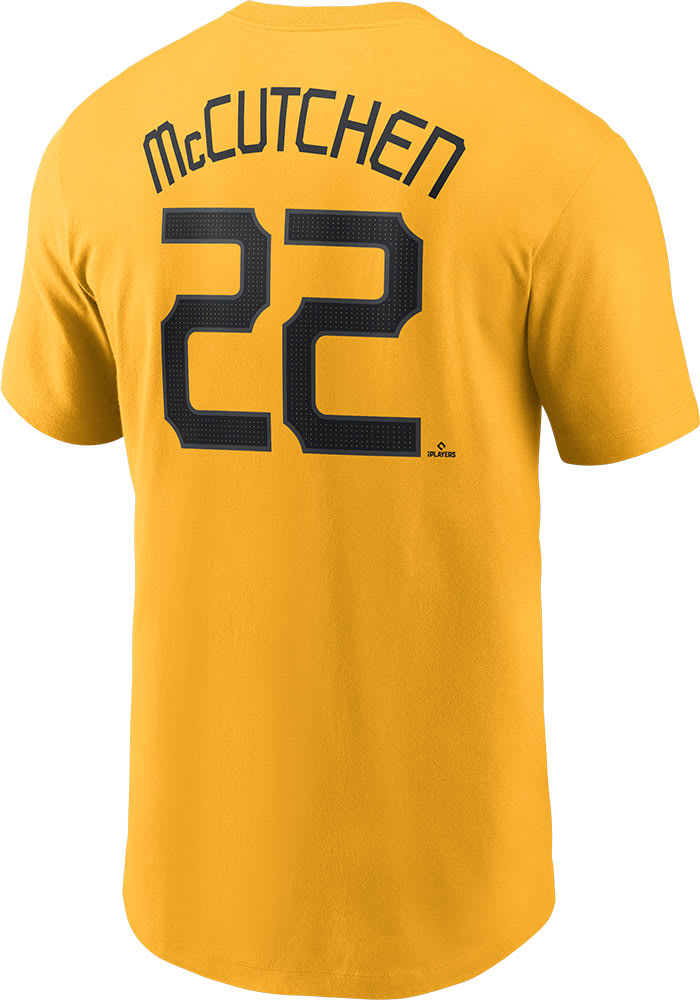 Andrew McCutchen Pittsburgh Pirates GOLD City Con Short Sleeve