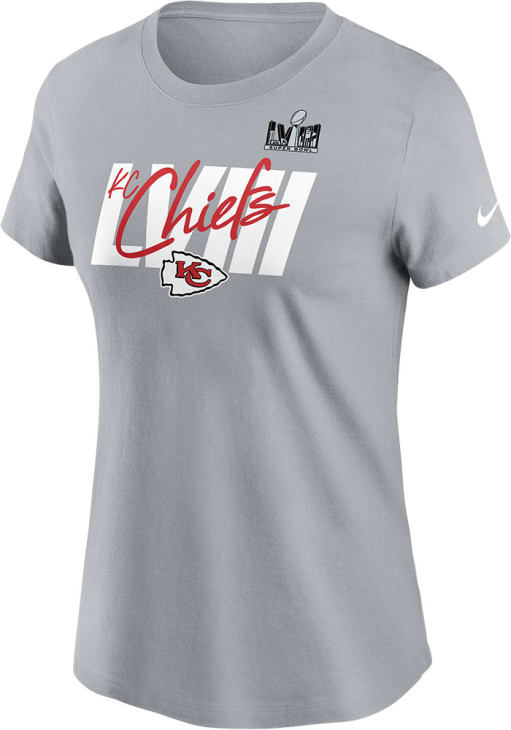 Nike Kansas City Chiefs Womens 2023 Super Bowl Participant Specific T ...