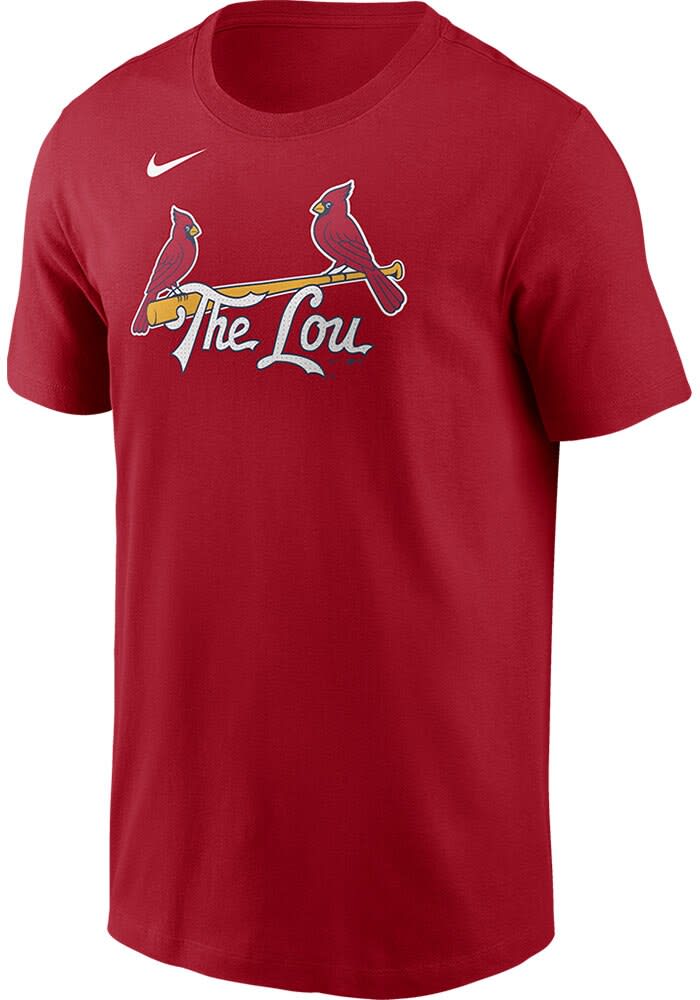 Lars Nootbaar St Louis Cardinals Red City Connect Short Sleeve