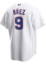 Javier Baez Chicago Cubs Nike 2020 Home Replica - White