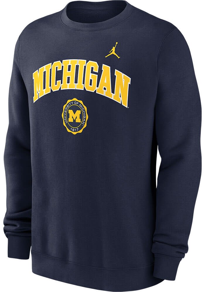 michigan wolverines nike sweatshirt