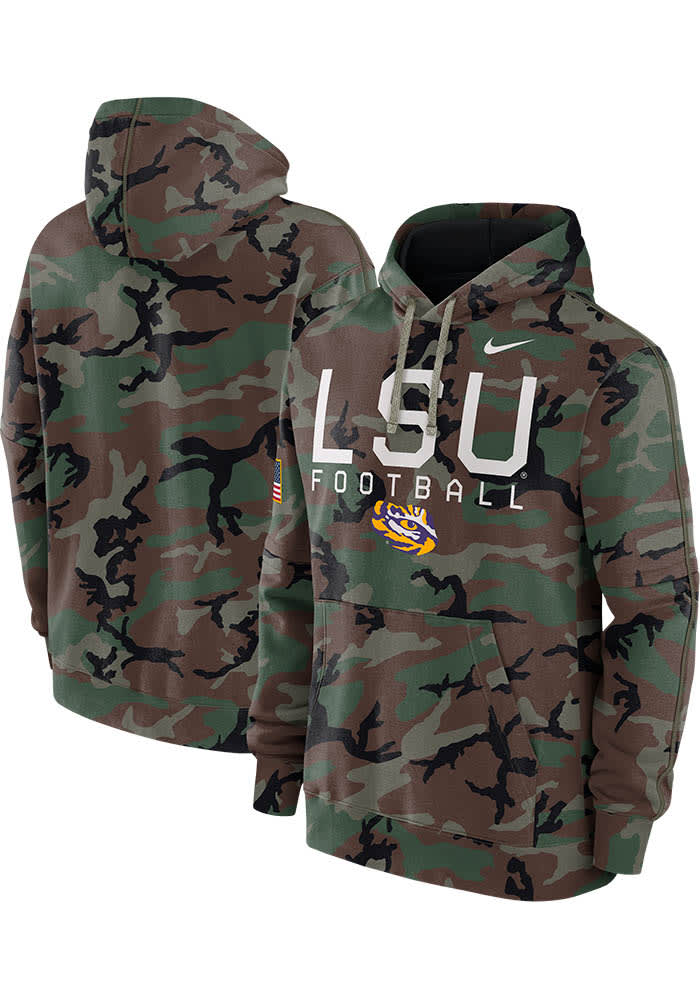 mens camo hoodie nike