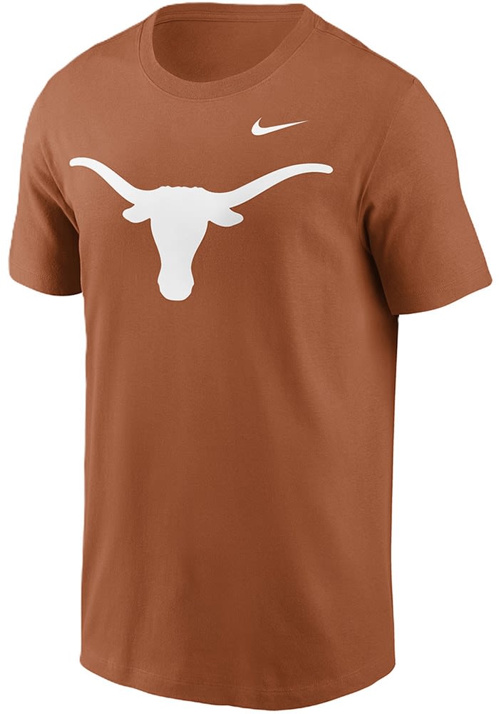 Nike Texas Longhorns BURNTORANGE Essentials Logo Short Sleeve T
