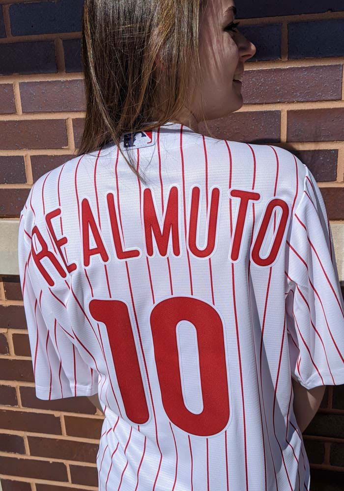Philadelphia Phillies J.T. Realmuto White Cooperstown Collection Home Jersey