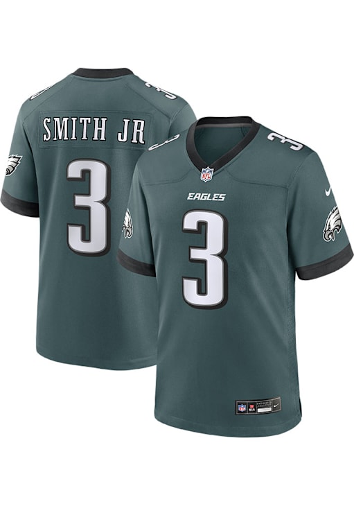 Nolan Smith Philadelphia Eagles TEAL Home Jersey 173212227