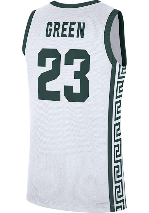 Draymond Green Mens White Michigan State Spartans Replica