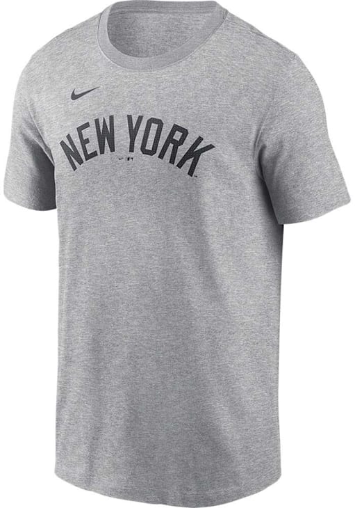 Aaron Judge New York Yankees Grey Road Short Sleeve Player T Shirt