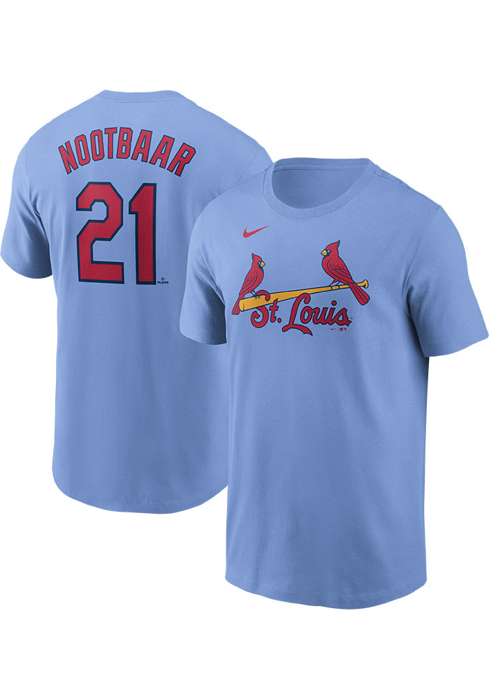 Lars Nootbaar St Louis Cardinals LIGHT BLUE Alt Short Sleeve