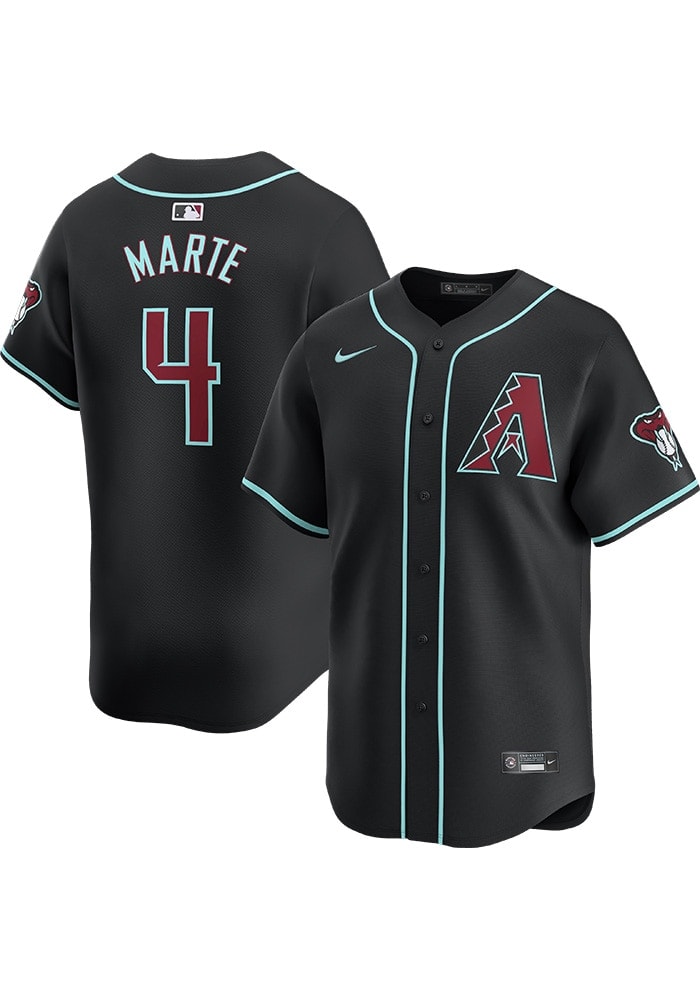 Ketel Marte Arizona Diamondbacks Mens BLACK Alt 2024 Limited
