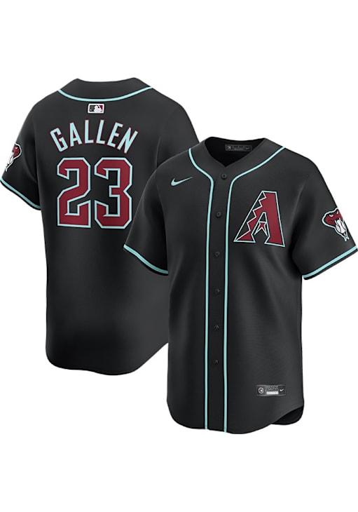 Zac Gallen Arizona Diamondbacks Mens BLACK Alt 2024 Limited