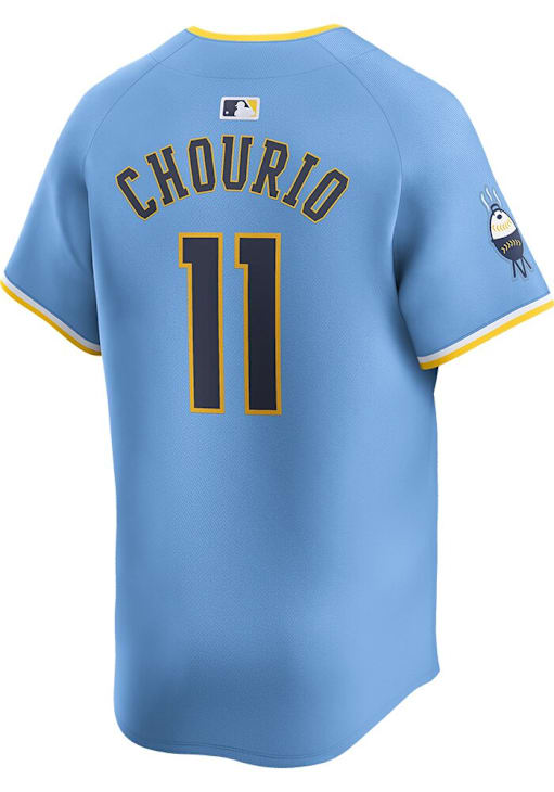 Brewers City Connect Milwaukee Baseball Jersey Milwaukee Brewers