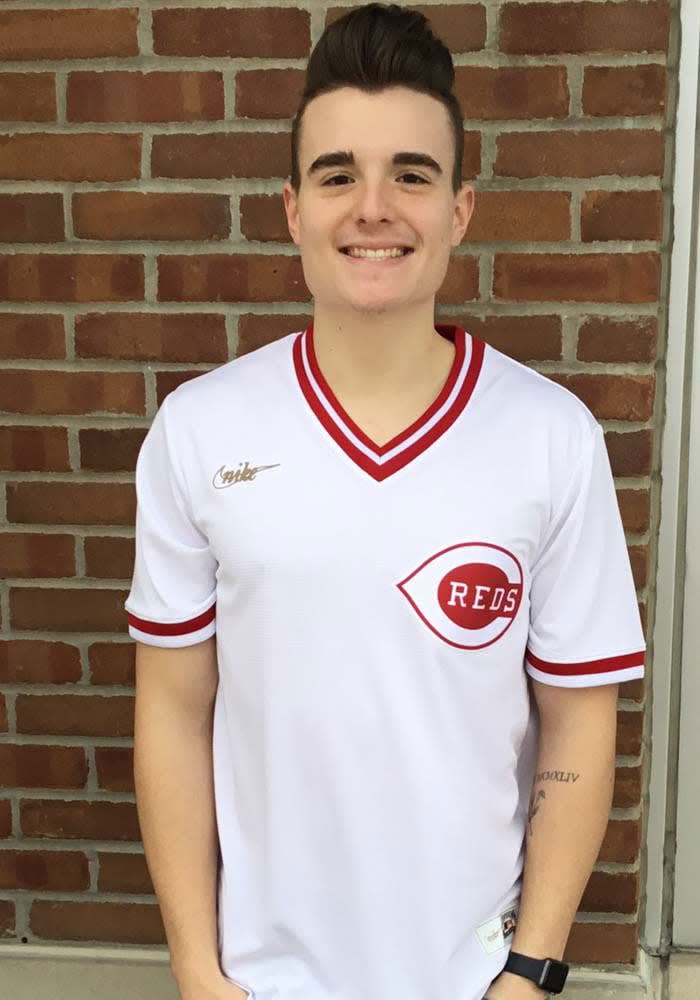 Cincinnati reds cooperstown clearance jersey