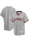 Main image for Detroit Tigers Nike 1980s Road Throwback Cooperstown Jersey - Grey