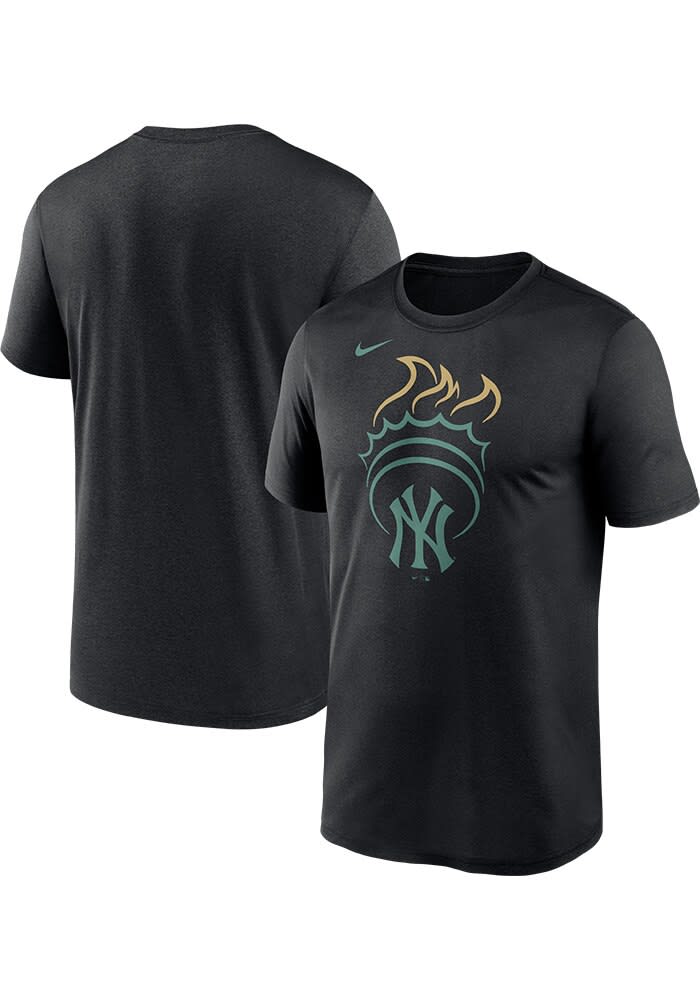 Nike New York Yankees BLACK Local Legend Short Sleeve T Shirt