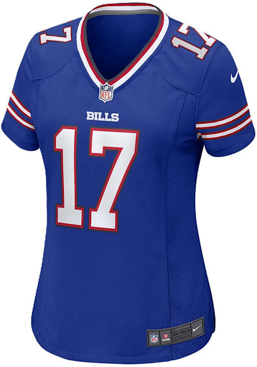 Josh Allen Womens Buffalo Bills ROYAL Home Game Football Jersey