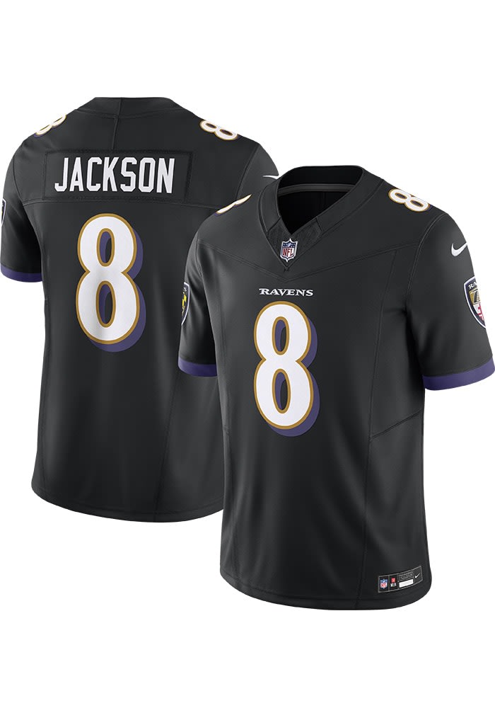 Lamar Jackson Baltimore Ravens Alt BLACK