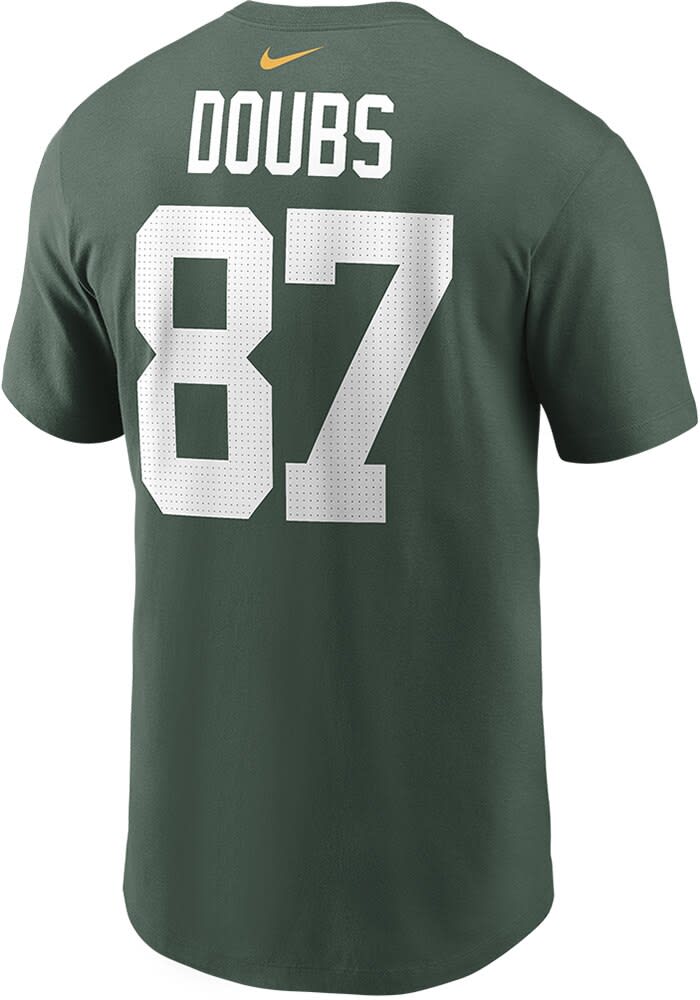 Romeo Doubs Green Bay Packers GREEN Home Short Sleeve Player T