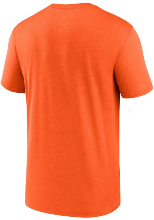 Nike Denver Broncos Orange Alt Legend Heart and Soul Short Sleeve T Shirt