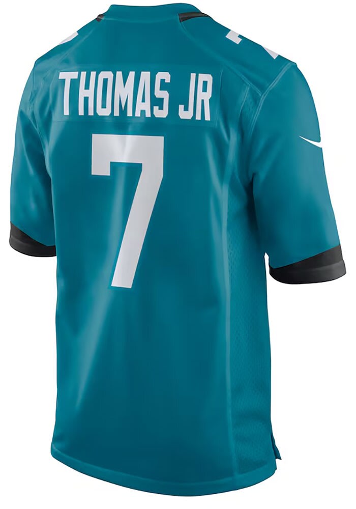 Brian Thomas Jr. Jacksonville Jaguars TEAL Home Jersey