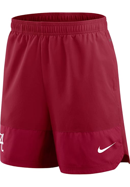 Alabama Crimson Tide Mens Nike CRIMSON Dri-Fit Woven Shorts