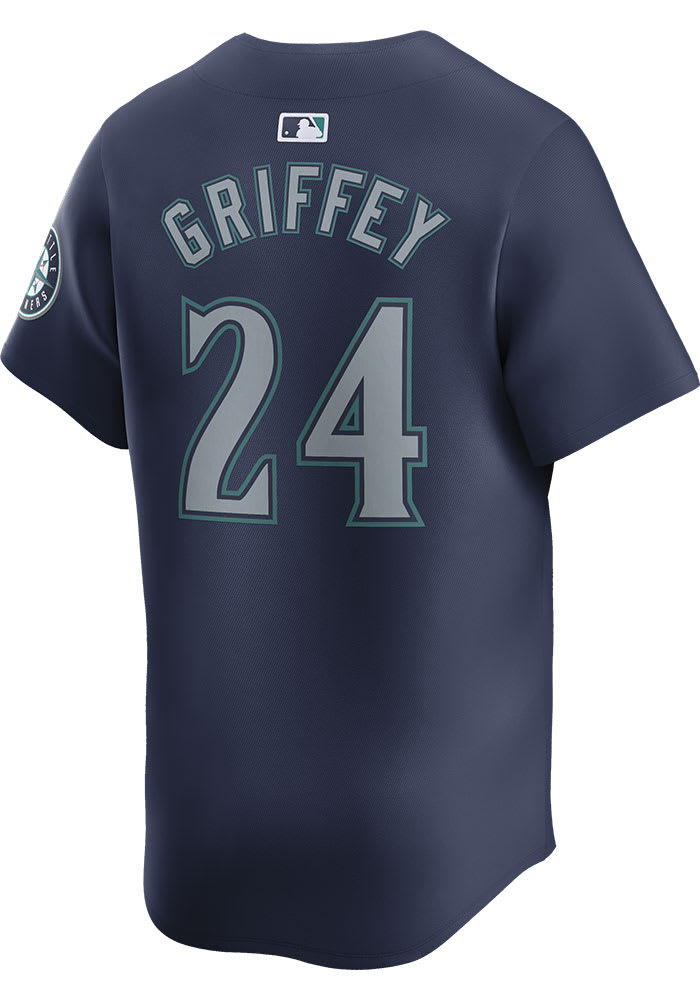Ken Griffey Jr. Seattle Mariners Mens NAVY Road 2024 Limited