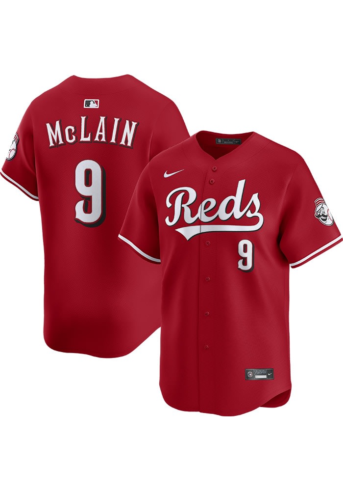 Jay park new breed RED EDTION 3点セット Matt McLain Cincinnati Reds Mens Red Alt Limited Baseball Jersey