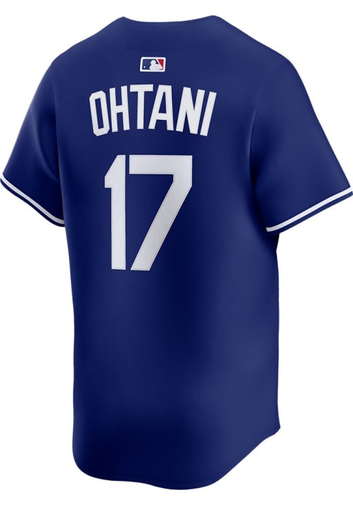 Shohei Ohtani Nike Los Angeles Dodgers Mens Blue Alt Limited Baseball Jersey