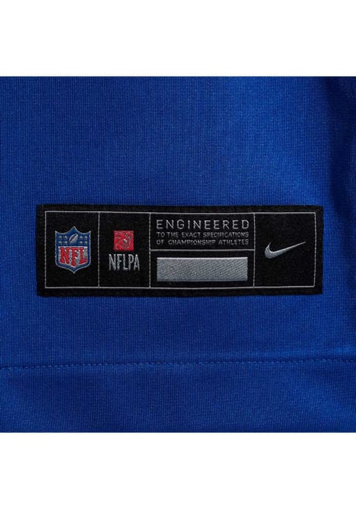 Malik Nabers  Nike New York Giants Blue Alt Football Jersey