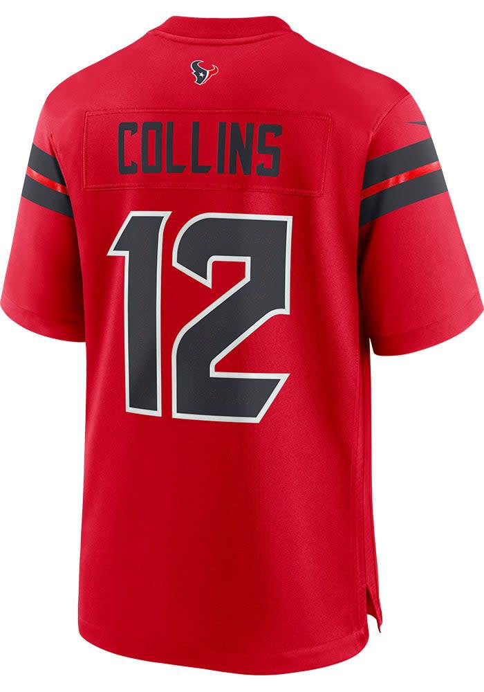 Nico Collins Houston Texans Red Alt Jersey - 173213706