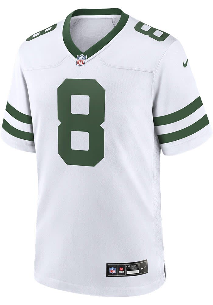 Aaron Rodgers New York Jets Away Jersey - White