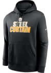 Main image for Nike Pittsburgh Steelers Mens Black Local Club Long Sleeve Hoodie
