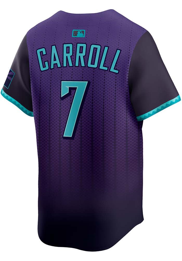 Corbin Carroll Arizona Diamondbacks Mens PURPLE City Connect