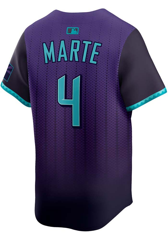 Ketel Marte Arizona Diamondbacks Mens PURPLE City Connect Limited