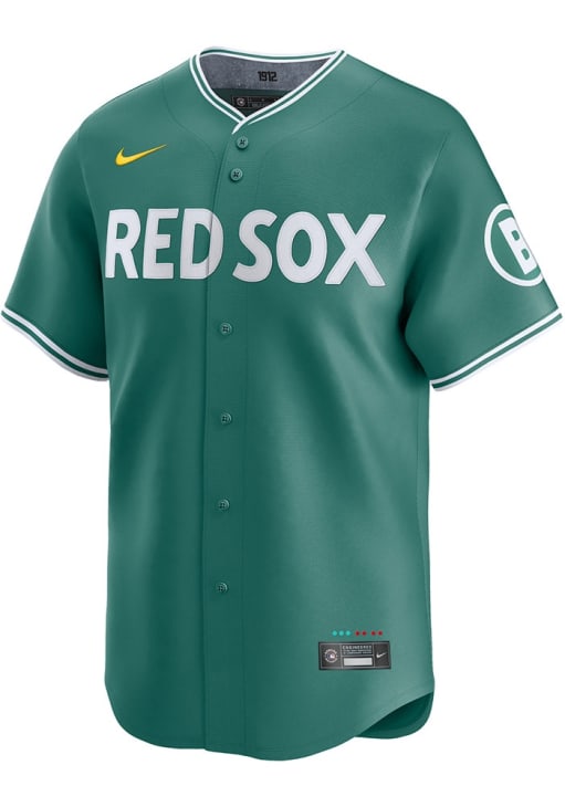 Nike Boston Red Sox Mens White City Connect Limited Baseball Jersey