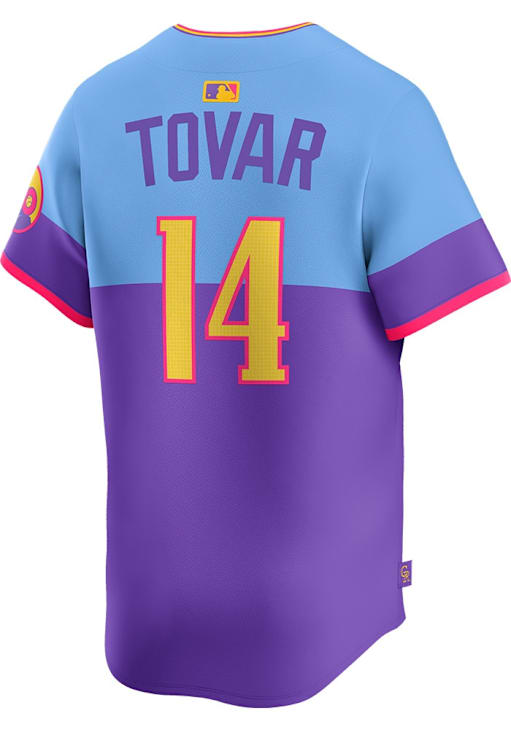 Ezequiel Tovar Colorado Rockies Mens PURPLE City Connect Limited