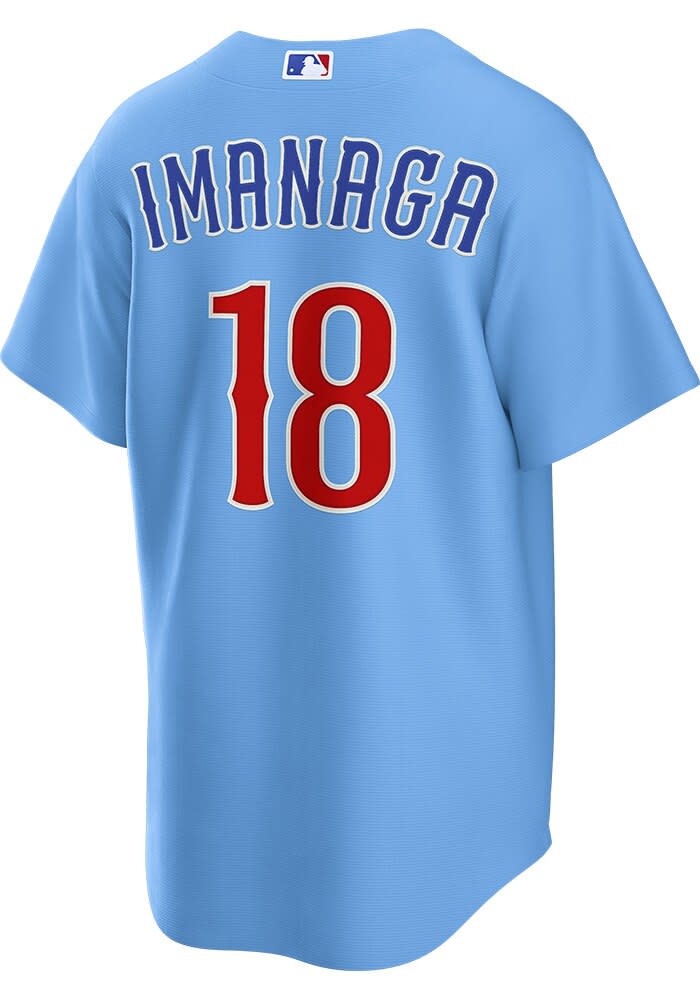 Shota Imanaga Chicago Cubs Mens Replica LIGHT BLUE Alt Jersey