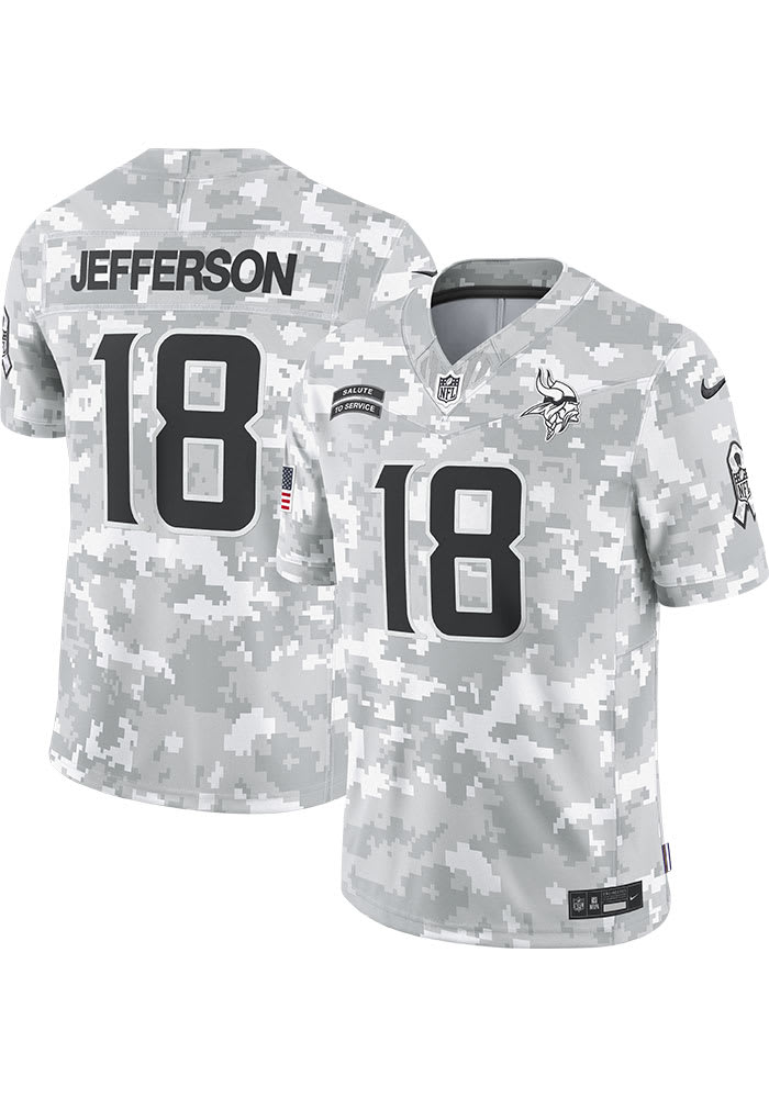 Justin Jefferson Minnesota Vikings 2024 STS - White