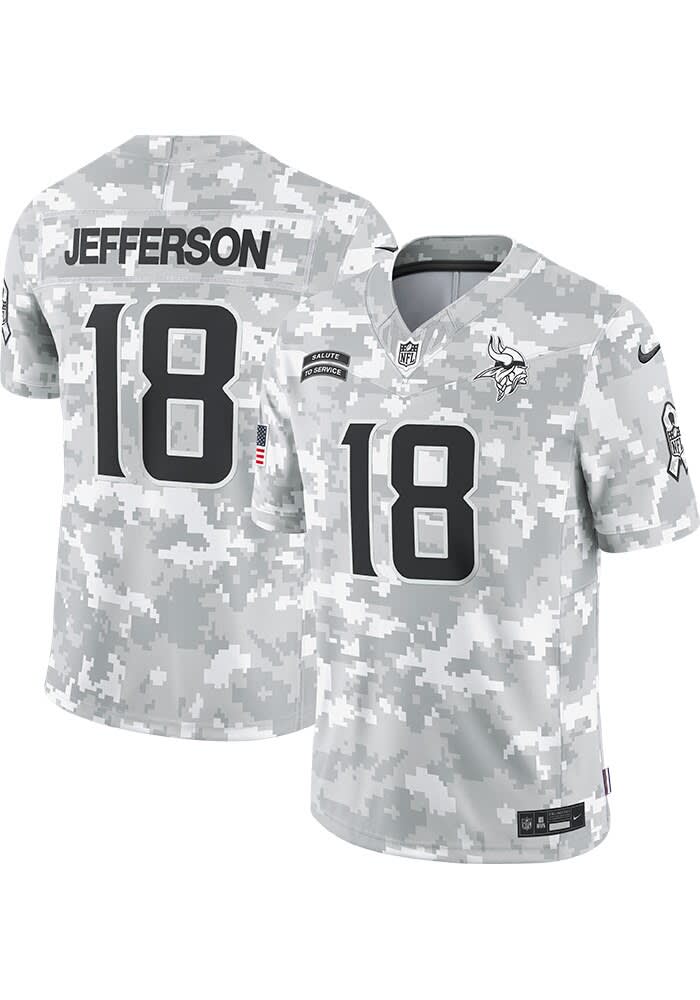 Justin Jefferson Minnesota Vikings 2024 STS - White